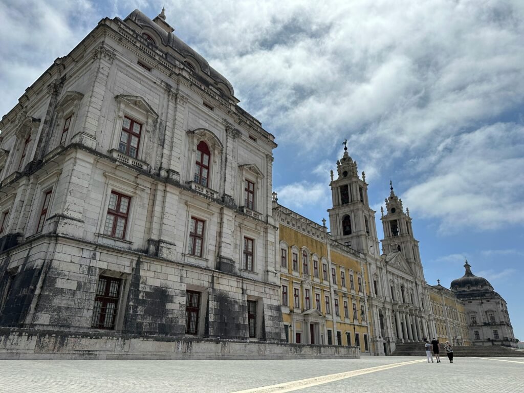 View of the historic Mafra National Palace
