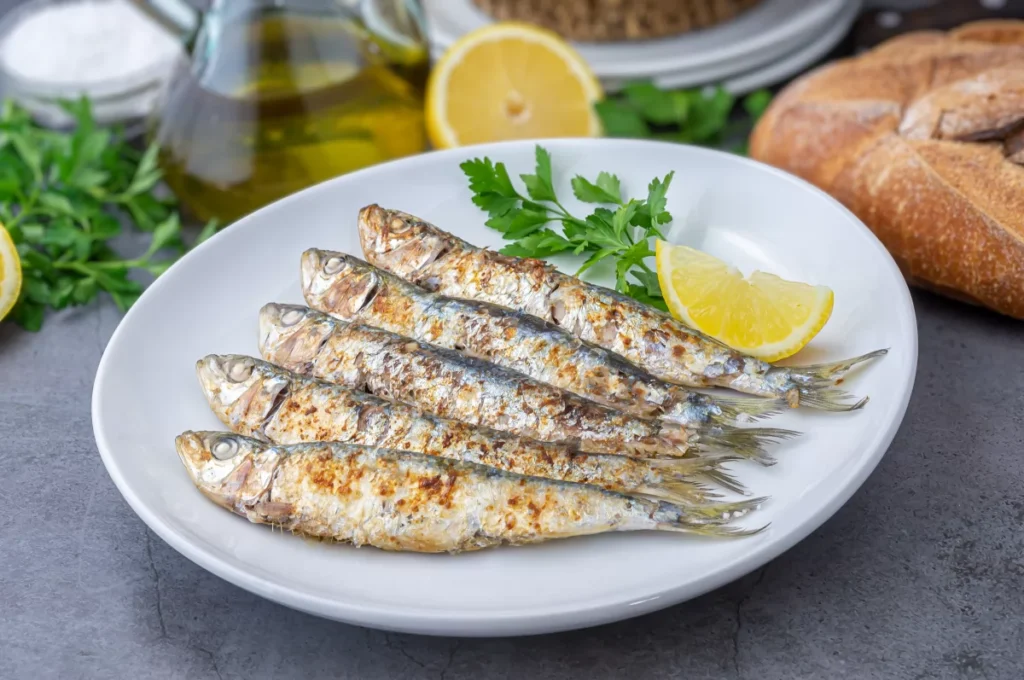 sardinas a la plancha